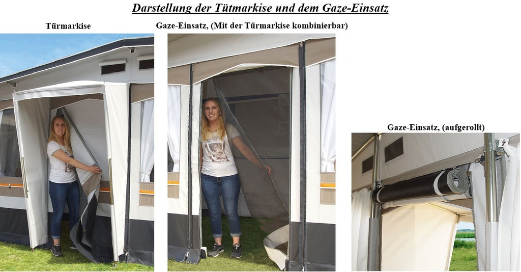 Güsto CaraVilla Fun-Pro Ganzjahres-Wohnwagenvorzelt (Hobby Landhaus ab Bj. 2012)