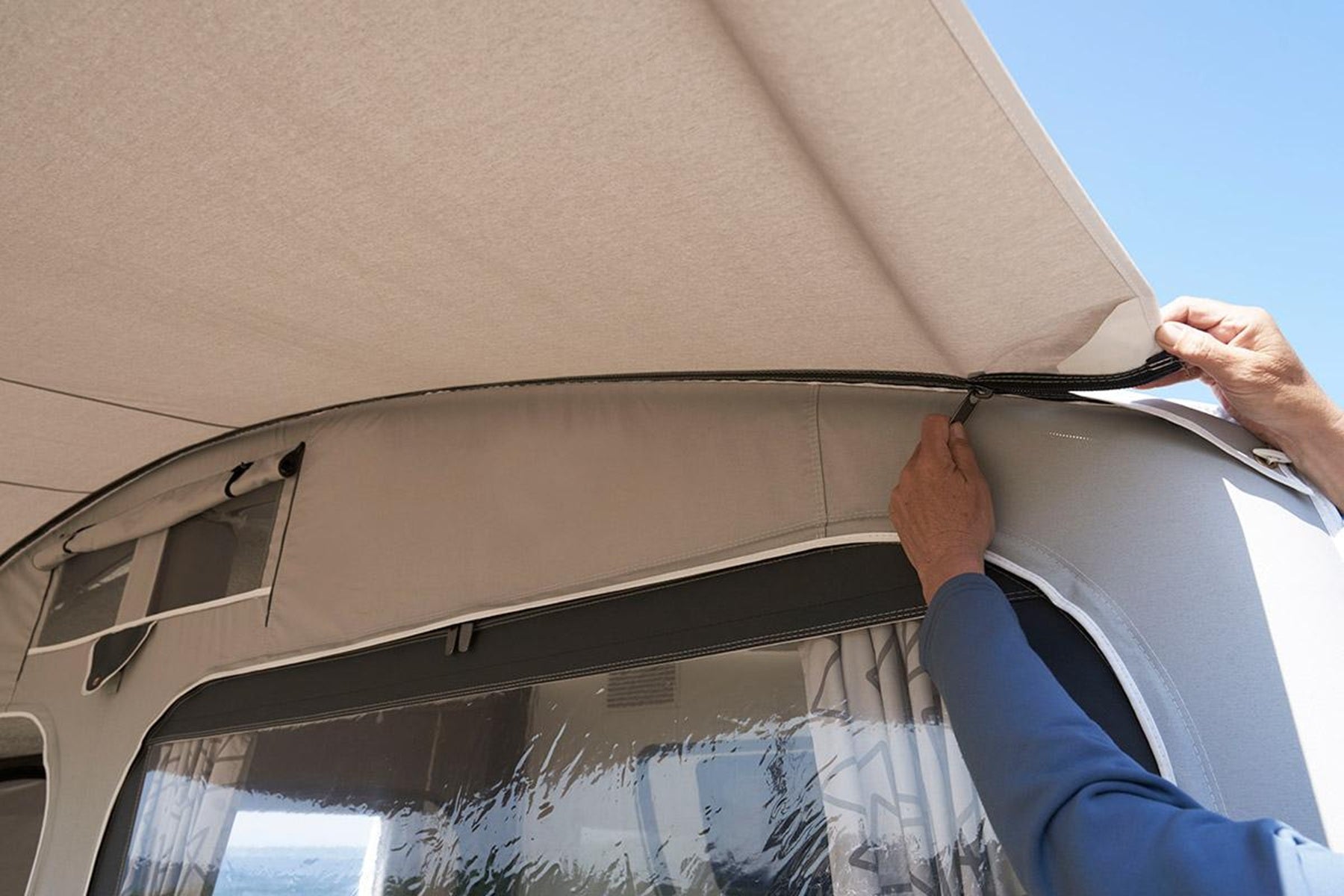 Ventura Dove Front-Sonnendach für Luftzelt Dove