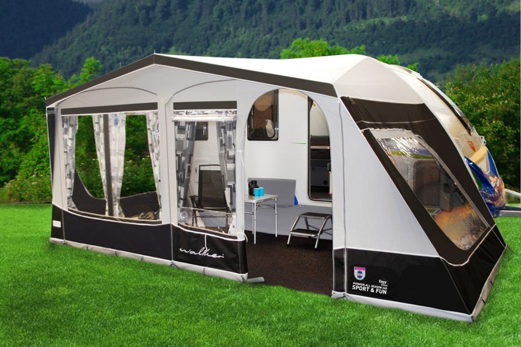 Walker Pioneer All Season 240 – Wohnwagenvorzelt für Knaus Sport & Fun