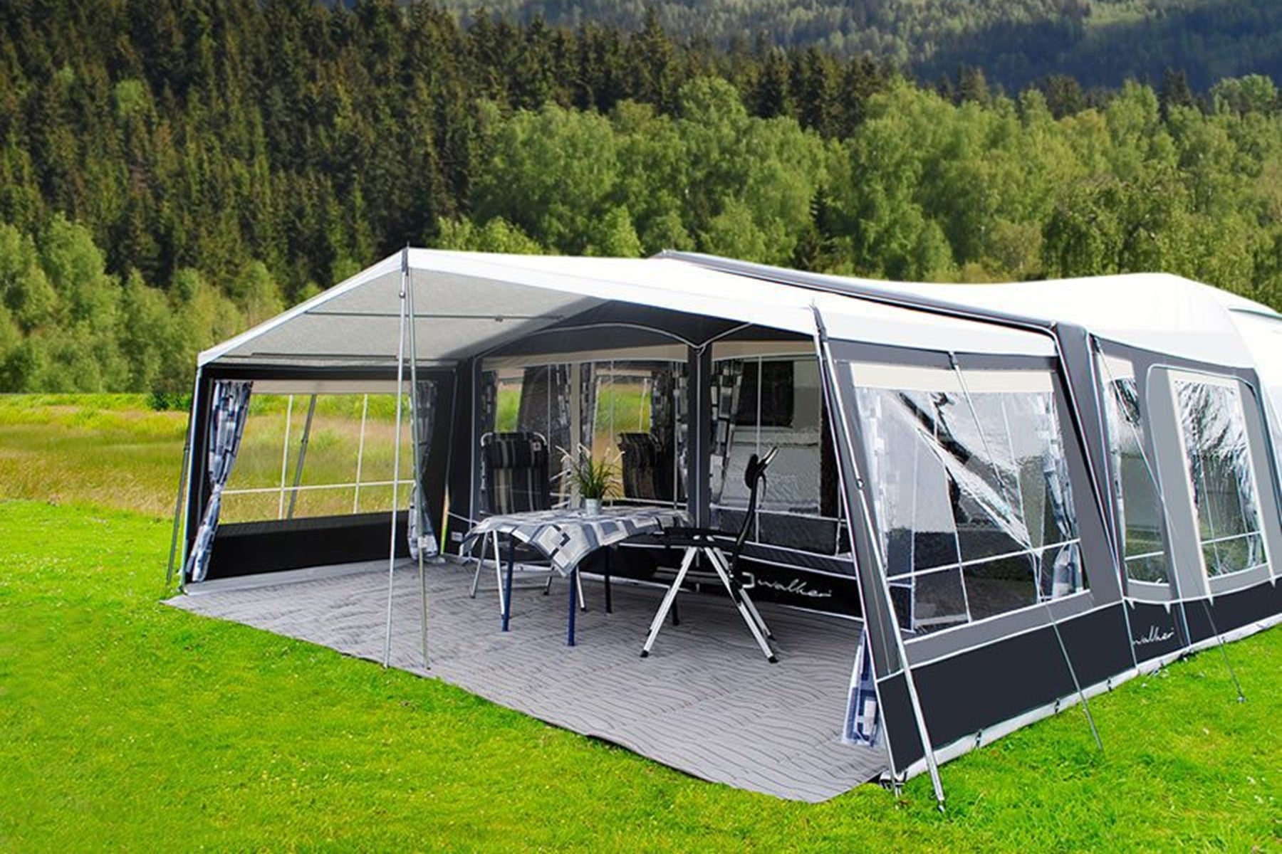 Walker Pioneer 240 All Season Reise- & Saison-Wohnwagenvorzelt