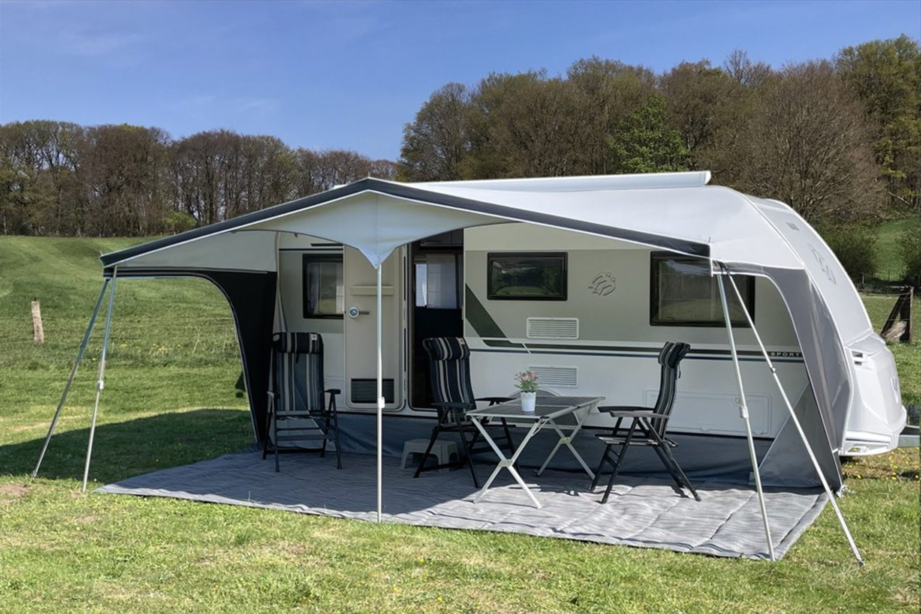 Walker Pioneer 240 All Season Reise- & Saison-Wohnwagenvorzelt