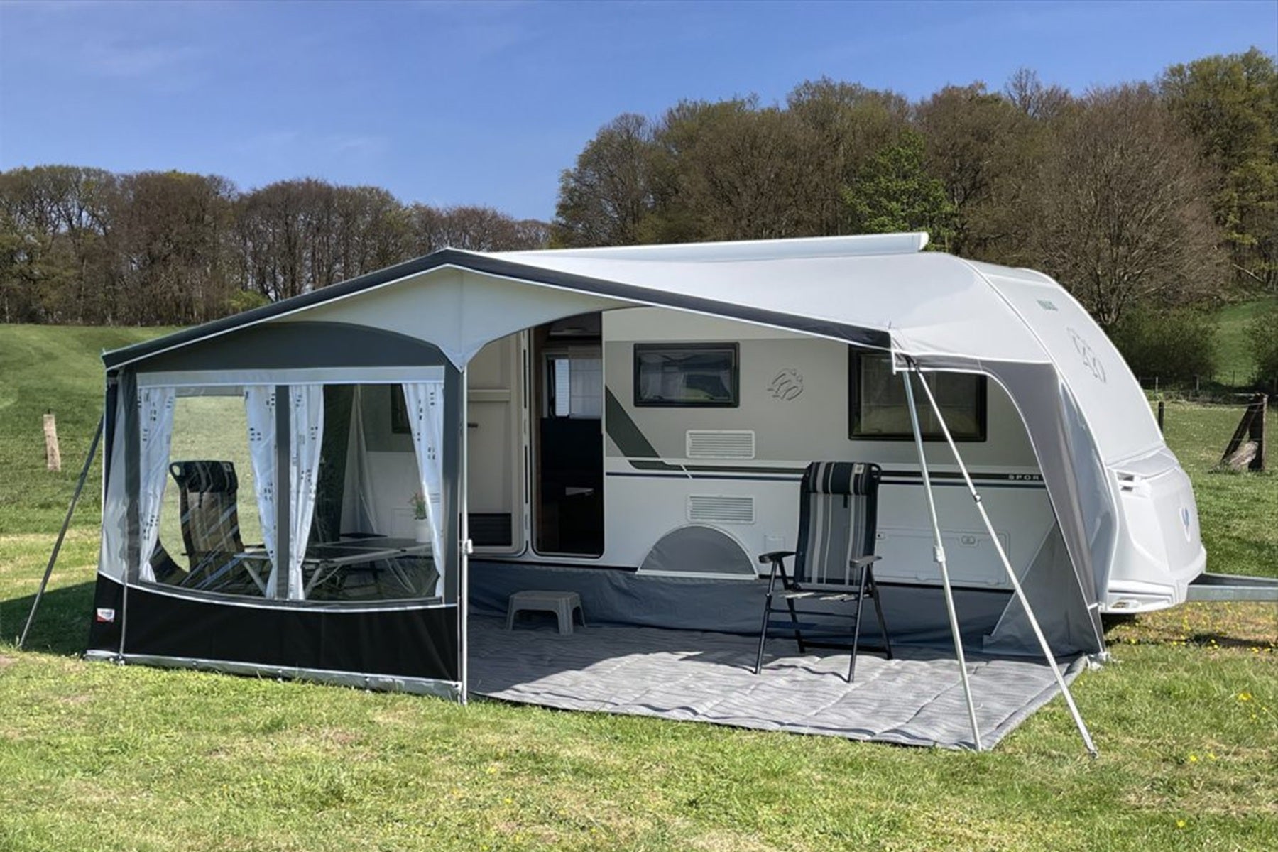 Walker Pioneer 240 All Season Reise- & Saison-Wohnwagenvorzelt