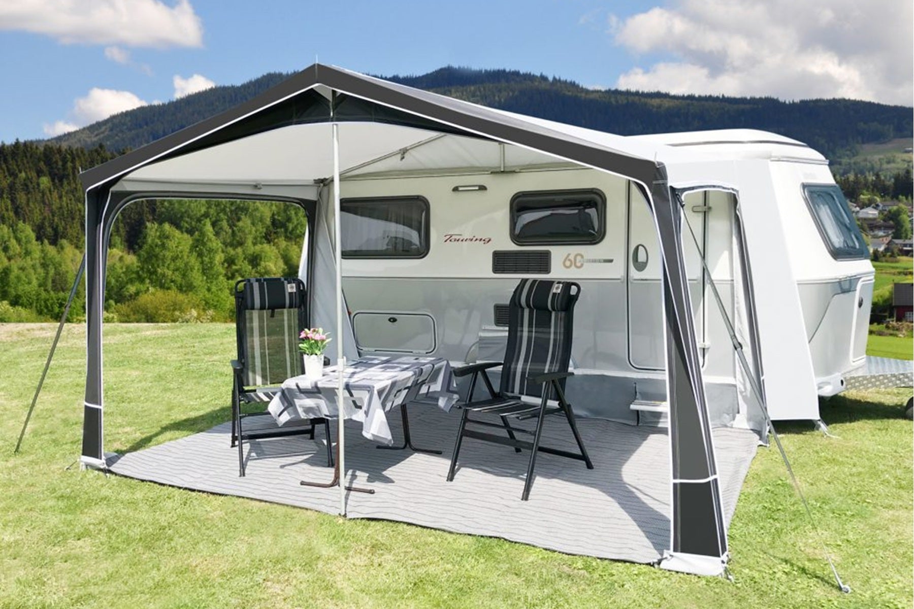 Walker Touring Plus Wohnwagenvorzelt für Eriba Touring