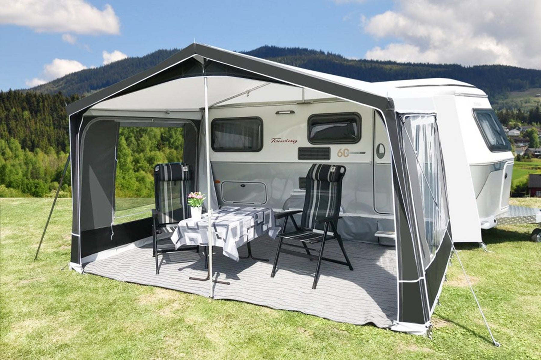 Walker Touring Plus Wohnwagenvorzelt für Eriba Touring