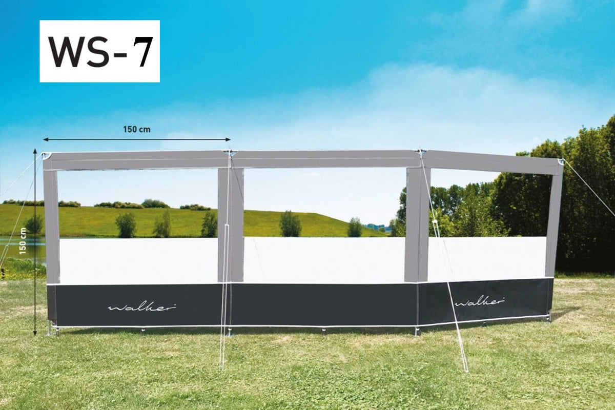 Walker Walker Windschutz 150 cm Höhe – Länge: 450 cm Vorzelt-Zubehör - Vorzelteshop